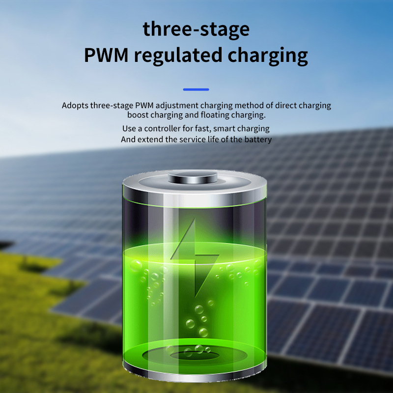 Off Grid Pwm Solar Charge Controller Max Pv 100v 12v 24v 48v Auto Lcd Display Battery Intelligent Regulator For Solar Panel
