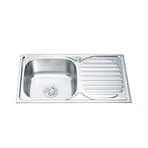 Single Bowl With Drainboard