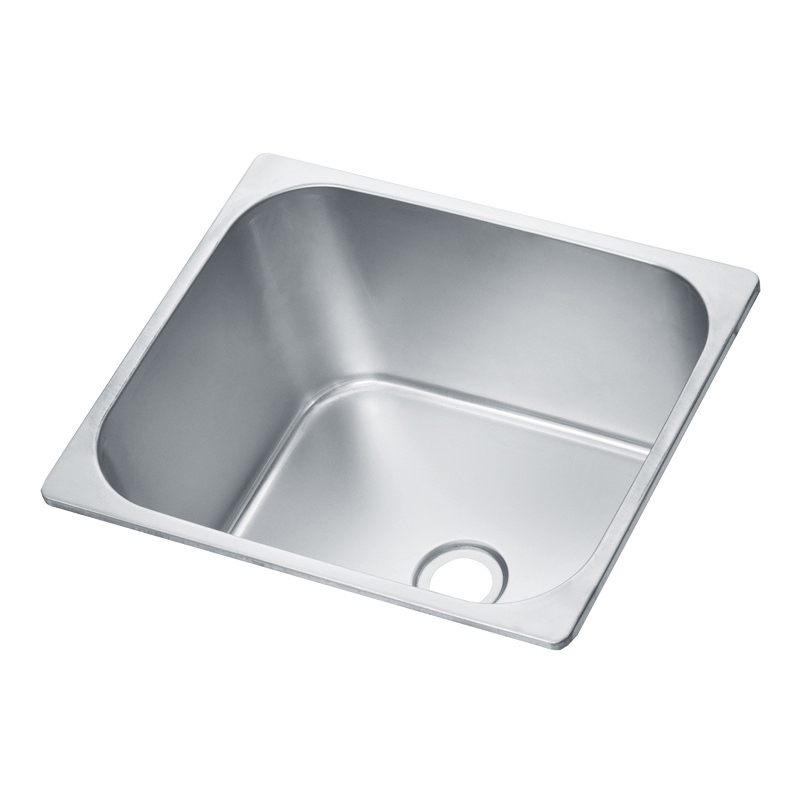 Modern Durable Stainless Steel Apartment Small Size Single Bowl Kitchen Sink