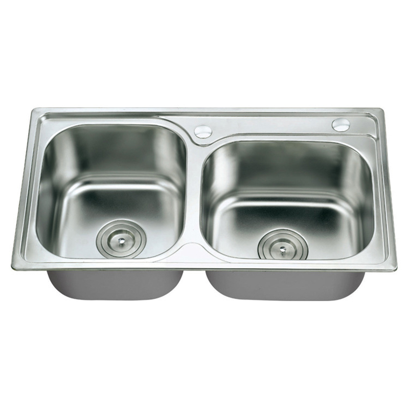 Modern Design Square Commercial Sink Cabinet Kitchen Sink Narrow Kitchen Sink Stainless Steel Undermount Double Bowl