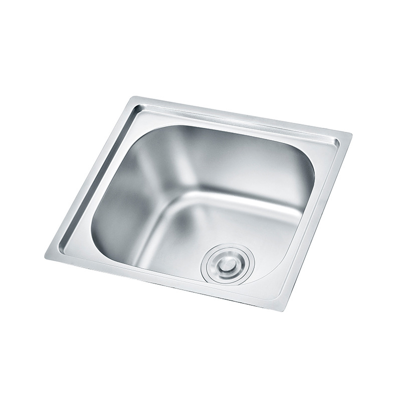 Modern Undermount Single Bowl Workstation Kitchen Sink Stainless Steel With Accessories