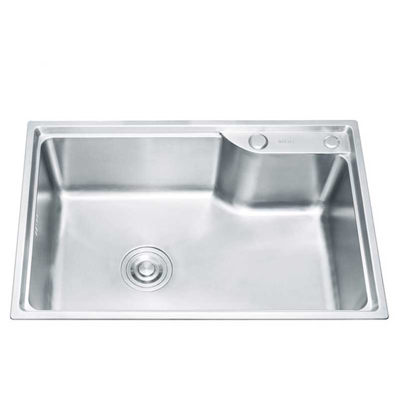 Modern Style Single Bowl Sliver Handmade Large Single Bowl Stainless Steel Small Kitchen Sink