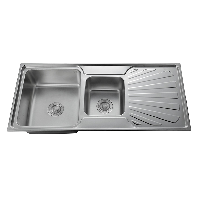 Fashion Attractive Design Ss Large Double Bowl Kitchen Sinks With Washing Board