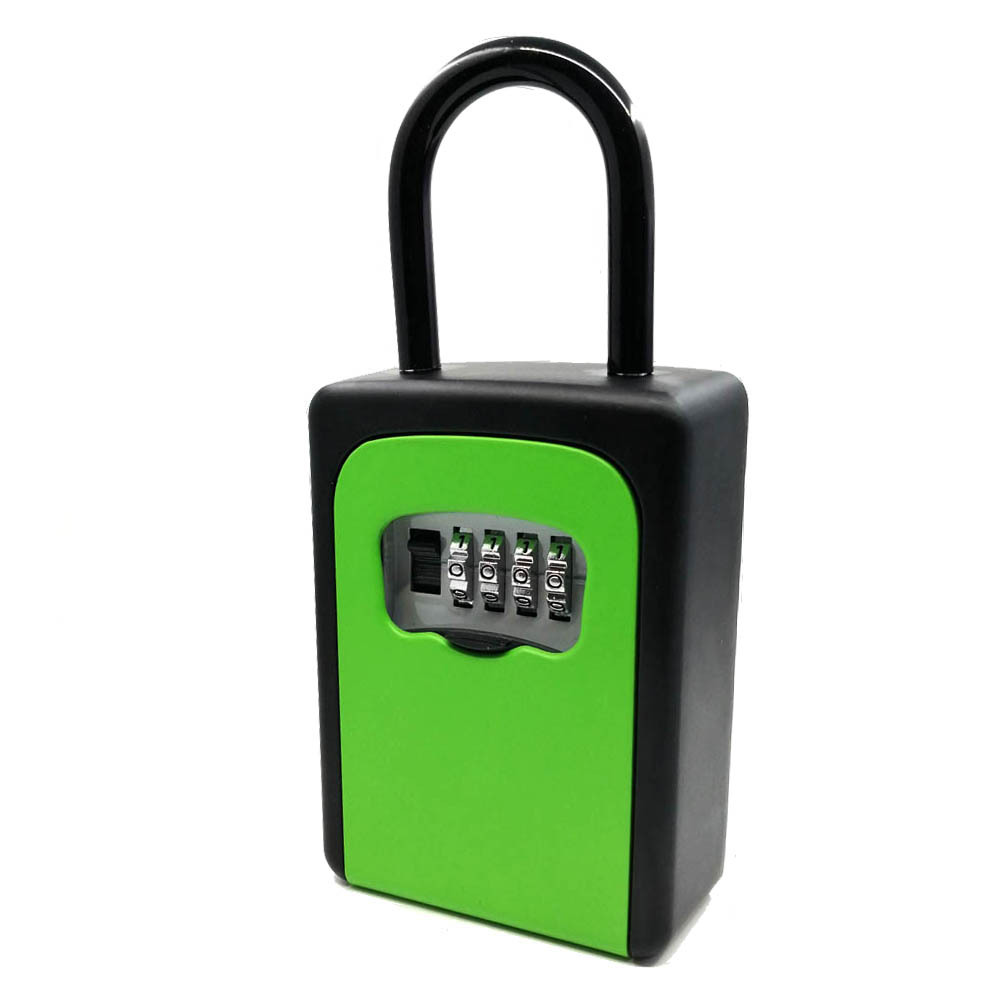 Wholesale Hanging House Key Storage Outdoor Security Portable Lock Box With Shackle