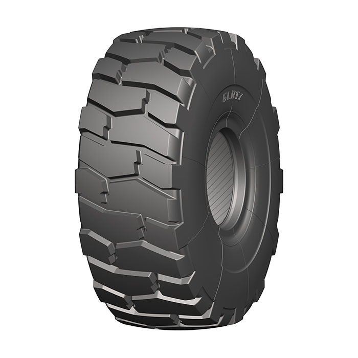 Square Shoulders And Protective Sidewall Bands Self Cleaning Tread Pattern 37.25r35 100% Natural Rubber Tire