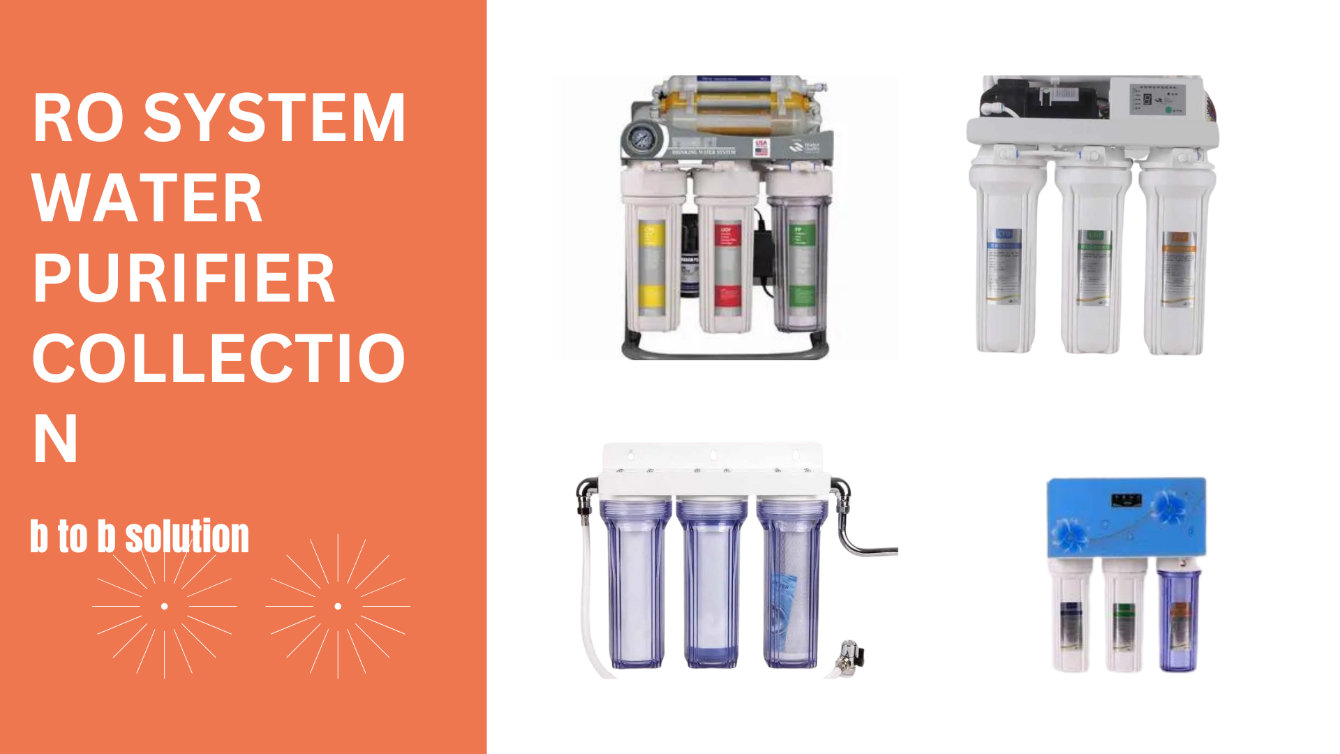 RO SYSTEM water filter purifier wholesale