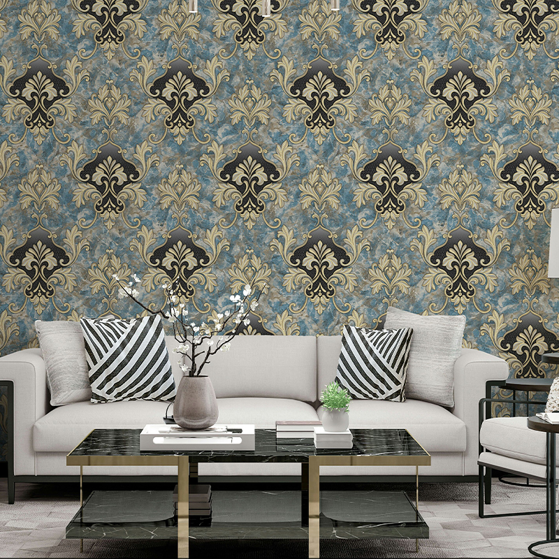 Luxury Living Room 3d Home Decoration Non Woven Wall Paper For Home Hotels