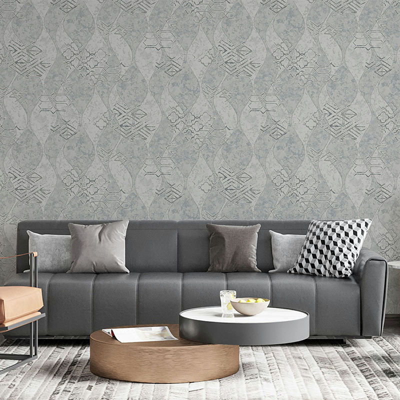 Luxury Texture New Modern Design Pvc Damask Wallpaper Wall Paper For Home Decoration