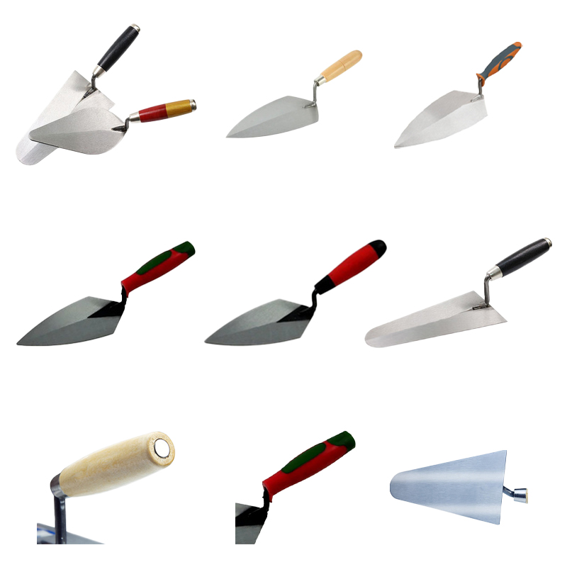 Professional Building Construction Tools Bricklayer Trowel Made Of High Carbon Steel