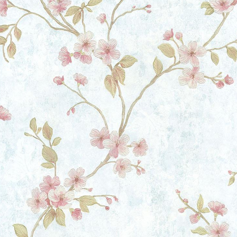 Home Decoration 3d Pvc New Flower Wallpaper Roll For Tv Background