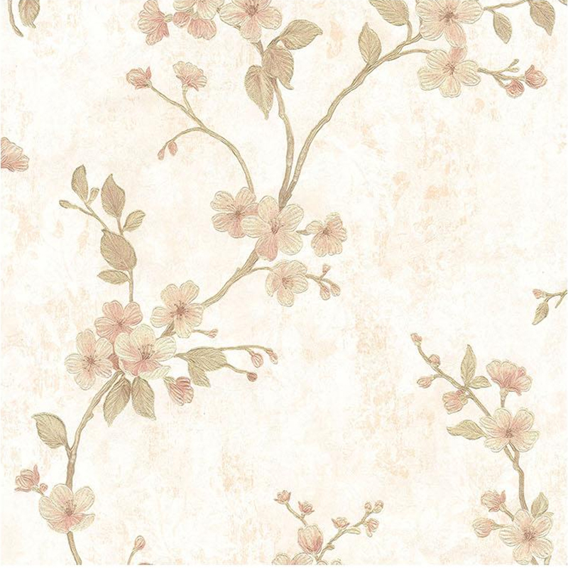 Home Decoration 3d Pvc New Flower Wallpaper Roll For Tv Background