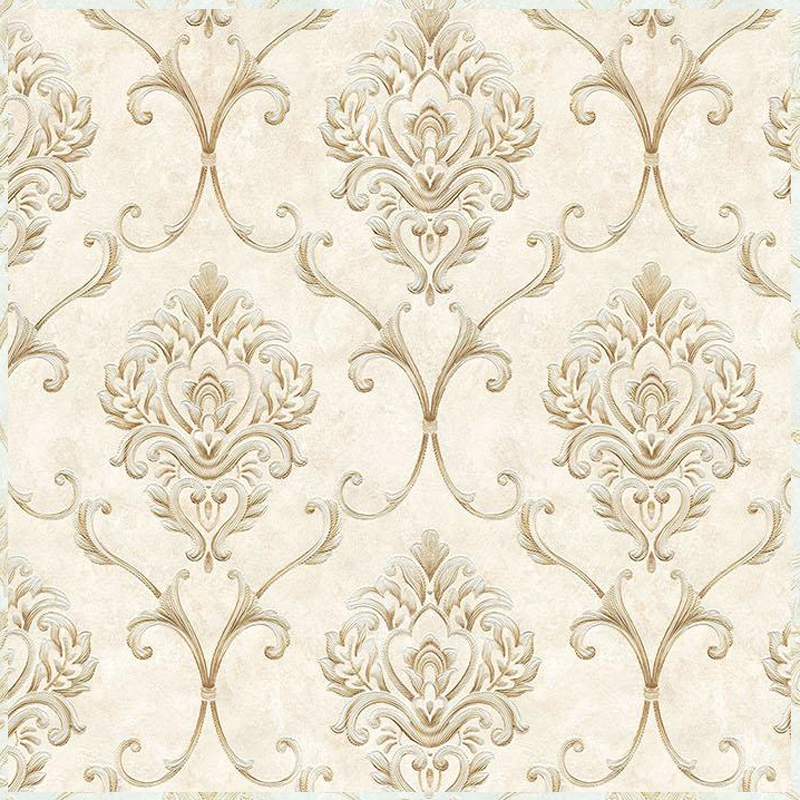 3d European Large Flower Embossed Wallpaper Hotel Bedroom Living Dining Room Luxury Three Dimensional Wallpaper